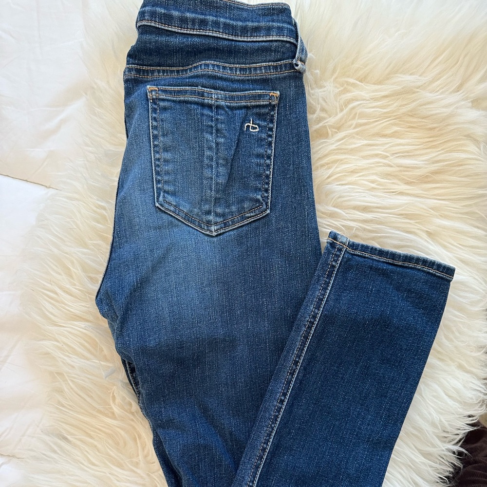 Rag & Bone Distressed Skinny Jeans